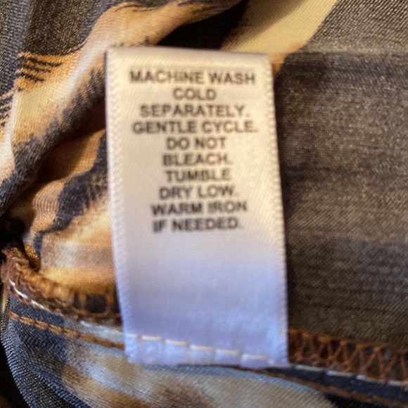 Vintage Animal Print Sleeveless Top by Cato (SZ S to L) - Picture 8 of 8